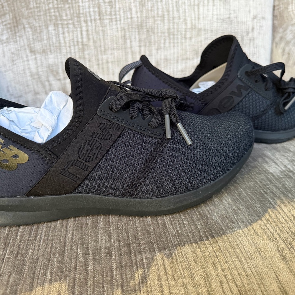 New Balance Women's Black Athletic Sneakers